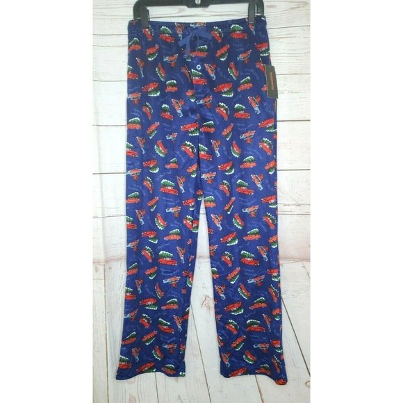 Medium Hawke And Co Oh What Fun Christmas Tree On Car Fleece Pajama Pants Gifts - Picture 1 of 10